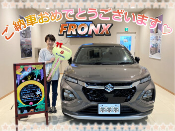 テールランプがお気に入り♡アースンブラウンのフロンクスご納車です！